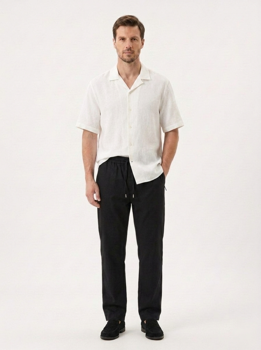 Die Leinenhose – Gerader Schnitt