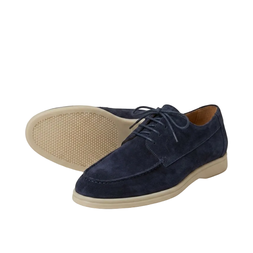 Le derby en suède — Bout mocassin