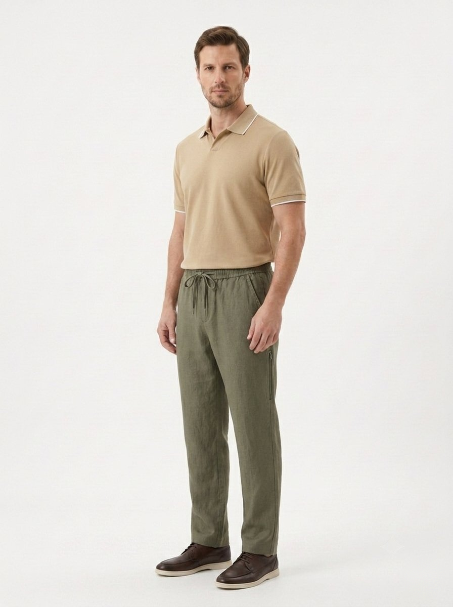 Die Leinenhose – Gerader Schnitt