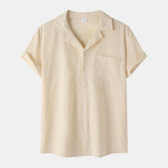 The Summer Linen Shirt — Short Sleeve