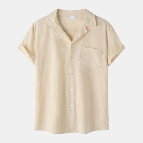 The Summer Linen Shirt — Short Sleeve