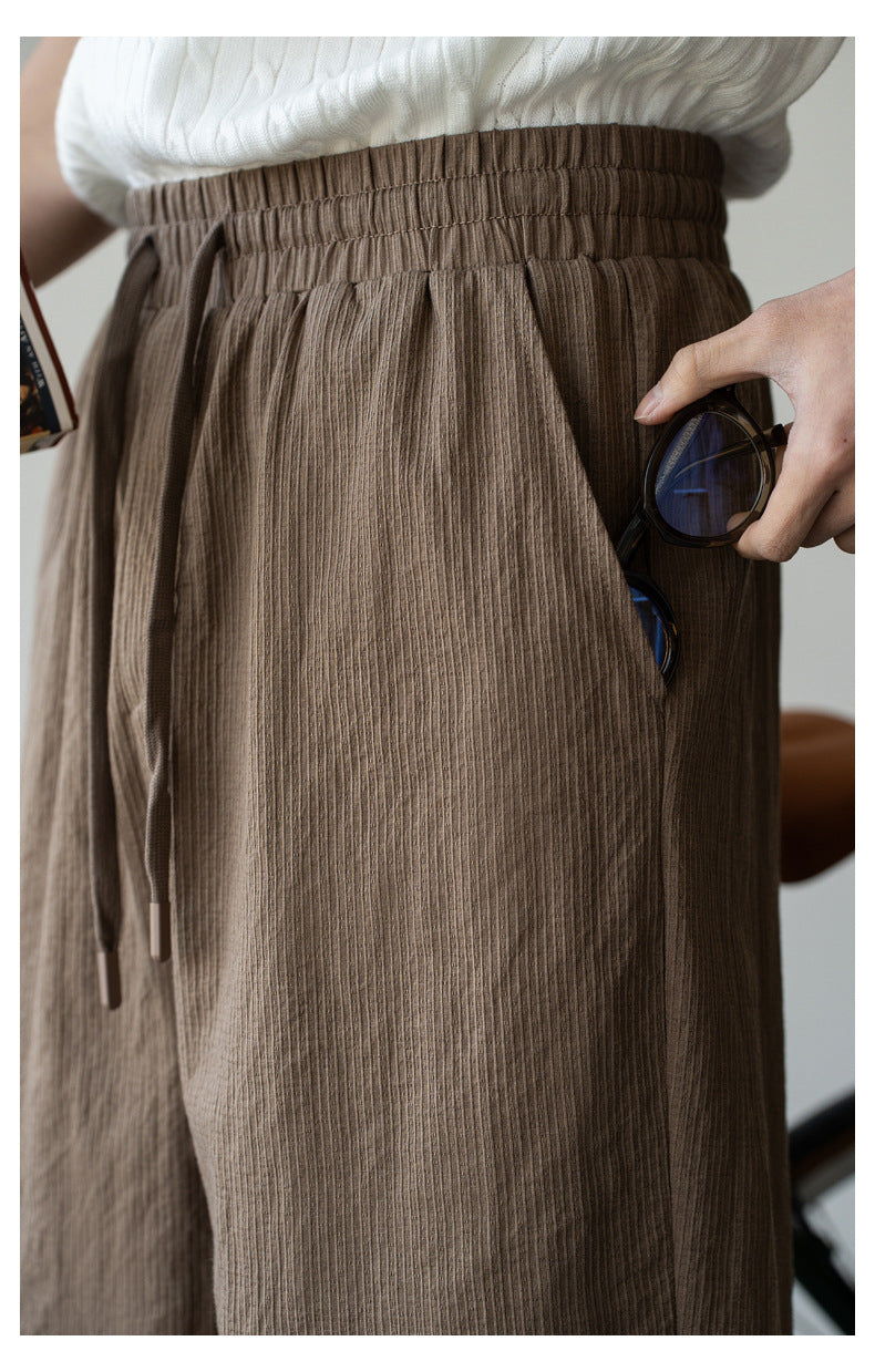 Le short en coton — Coupe droite