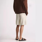 The Linen-Blend Short — Casual Cut