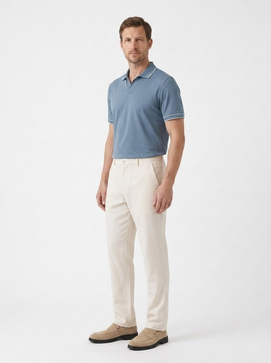 The Tencel Trouser — Straight Cut