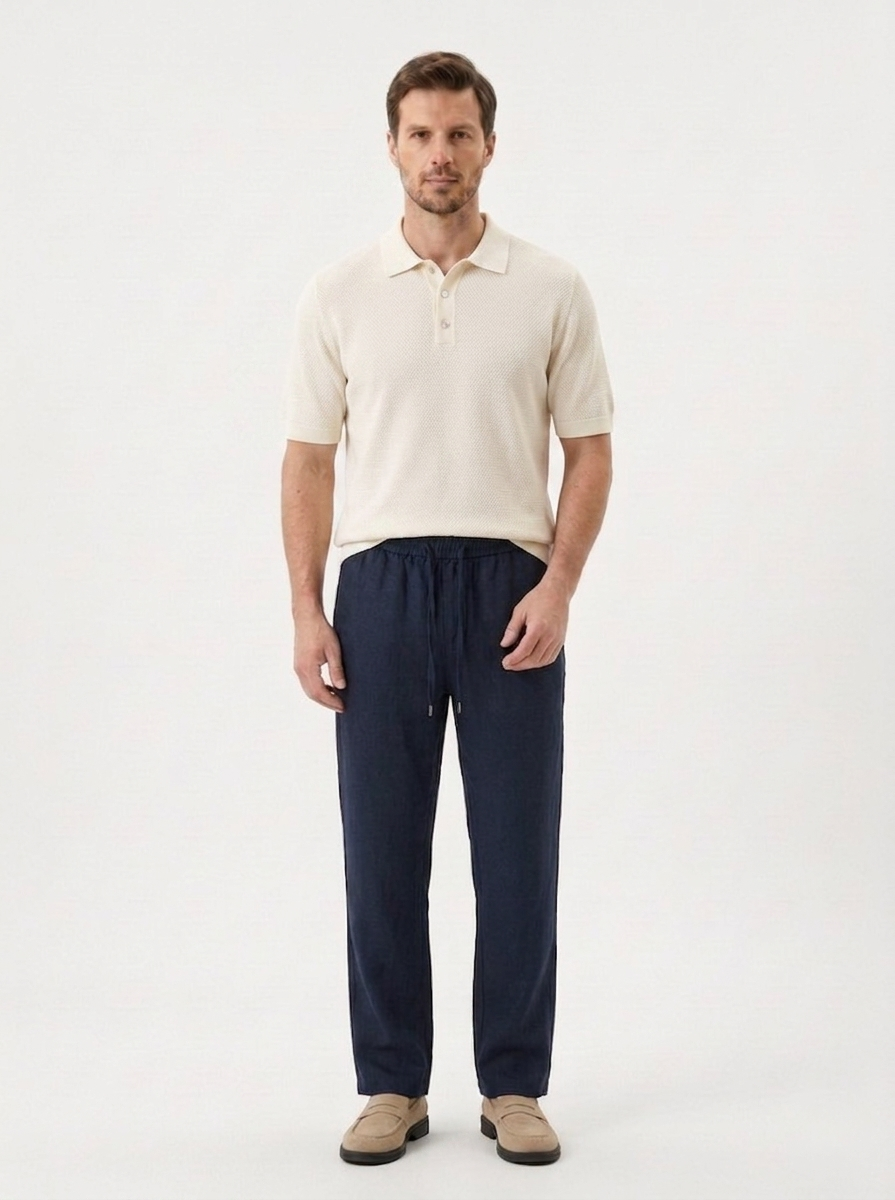 Die Leinenhose – Gerader Schnitt
