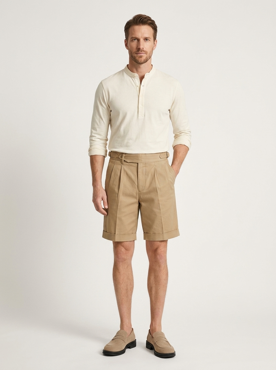 Die Gurkha Short – Baumwoll-Canvas