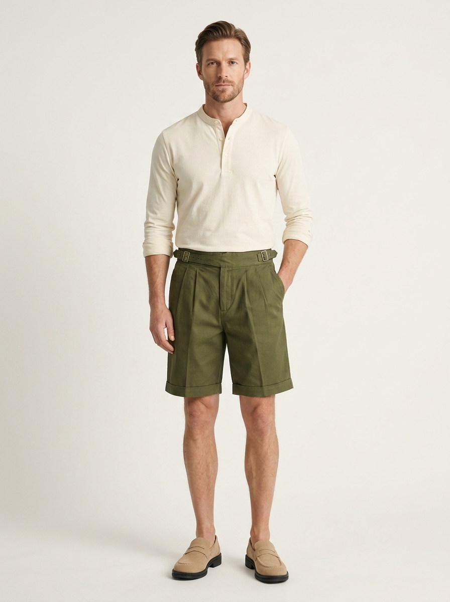 Die Gurkha Short – Baumwoll-Canvas