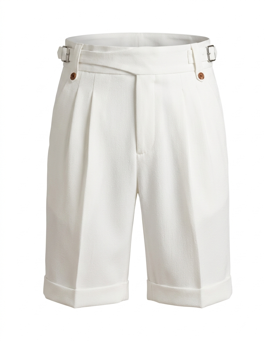 The Cropped Trouser — High-Waist No-Iron