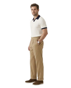 The Ice-Silk Polo — Contrast Panel