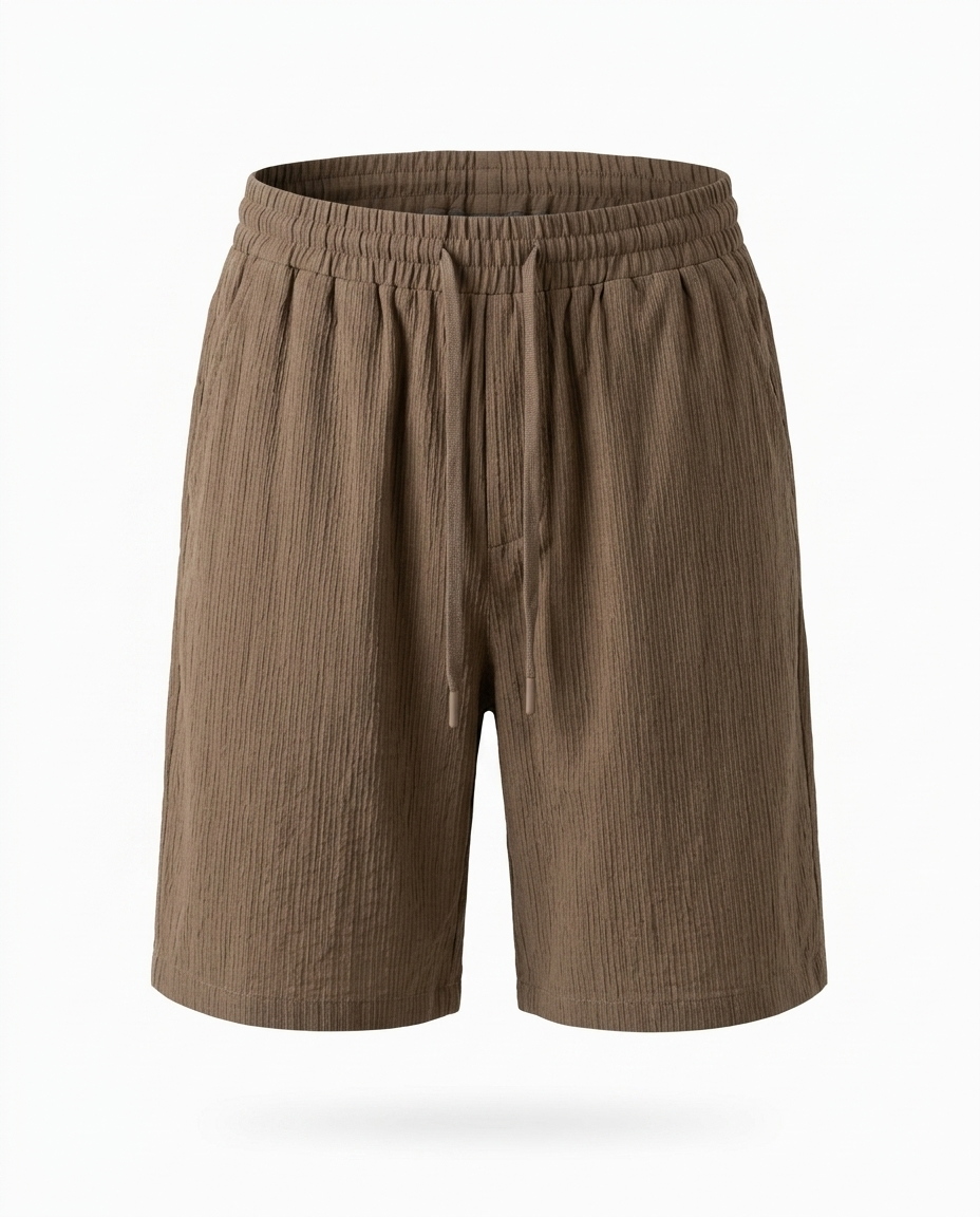 Le short en coton — Coupe droite