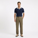 The Ice-Silk Polo — Contrast Panel