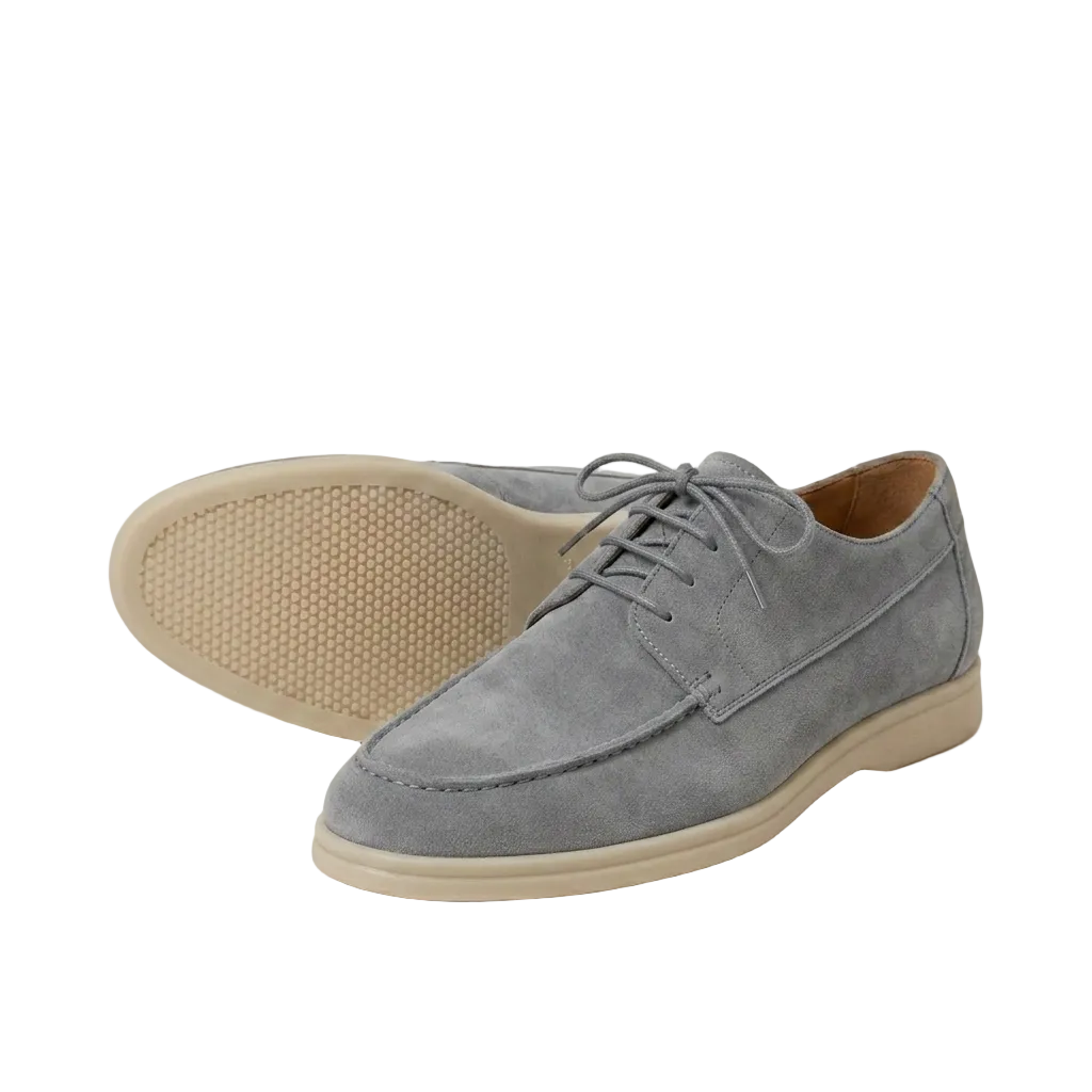 Le derby en suède — Bout mocassin