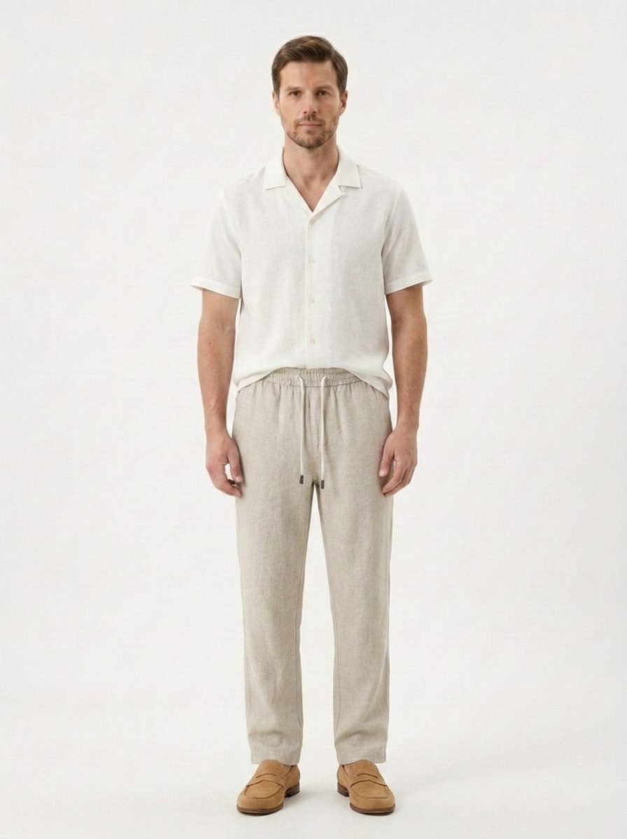 Die Leinenhose – Gerader Schnitt