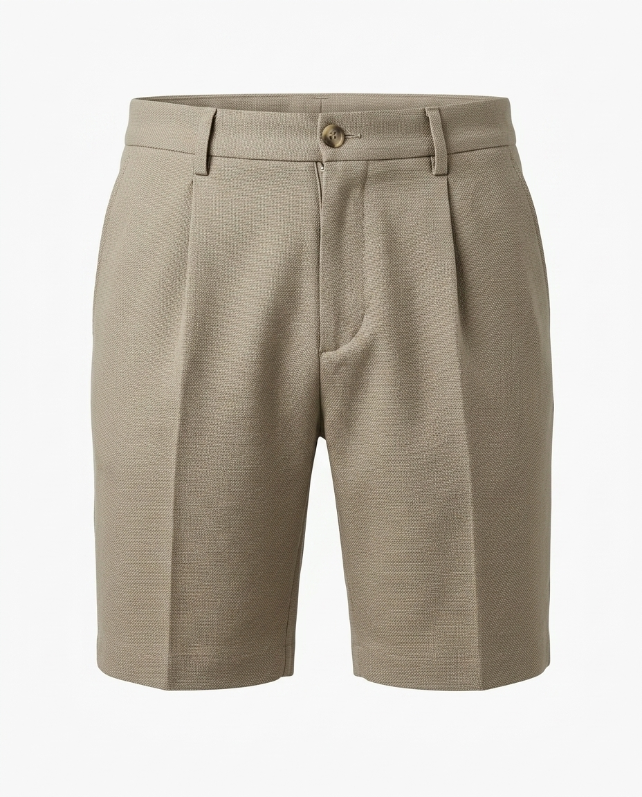 Le short sur mesure – Coupe droite