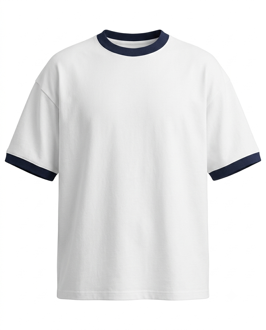 Das Baumwoll-T-Shirt – Rundhals-Klassiker